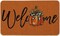 Orange Pumpkin Fall Welcome Doormat, Autumn Home Decor Low-Profile Switch Rug Door Mat Floor Mat for Indoor Outdoor 17x29 inches.